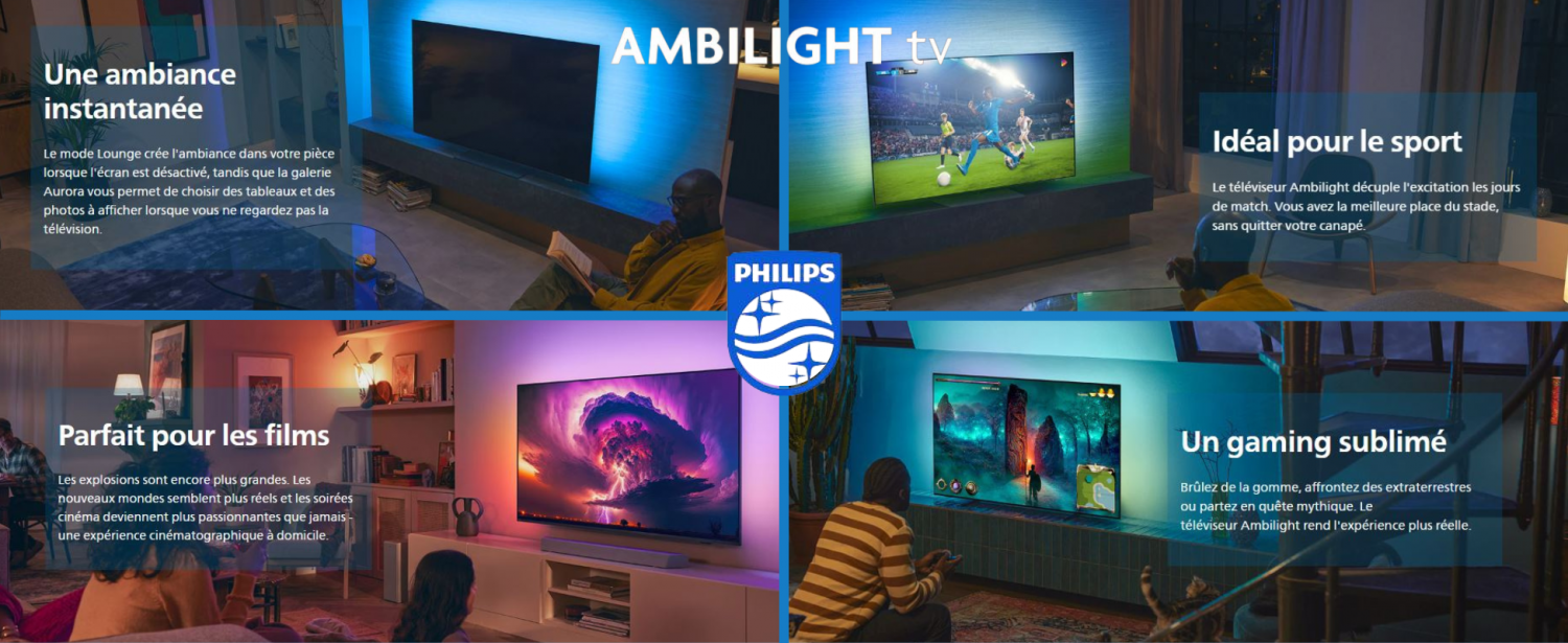 Nouvelle gamme OLED PHILIPS 2024