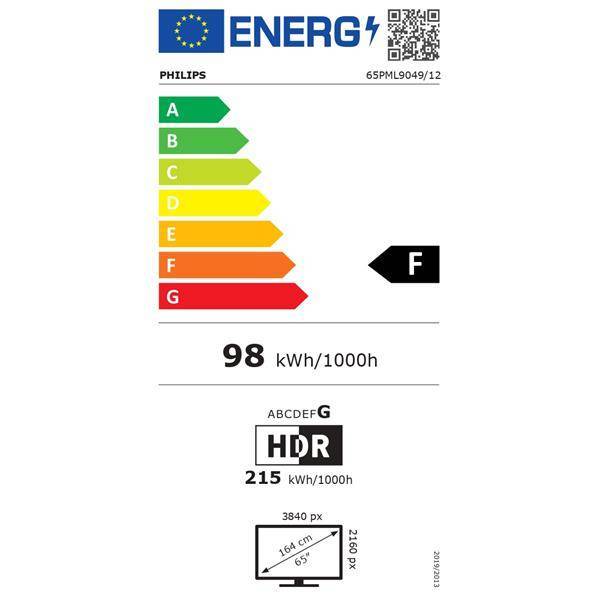 Téléviseur Mini-Led UHD 4K PHILIPS - 65PML9049