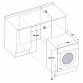 Lave-linge intégrable Lave-linge Tout-intégrable WHIRLPOOL - BIWMWG71483FRN
